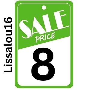 $8 Unlisted Item. Thank You For Your Purchase!